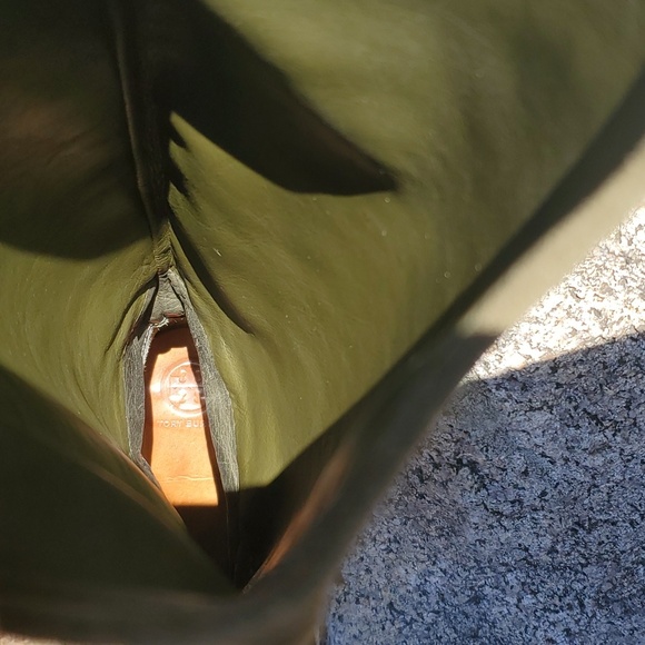 Tory Burch Suede Tall Heeled Boots Size 7 M - Picture 13 of 16